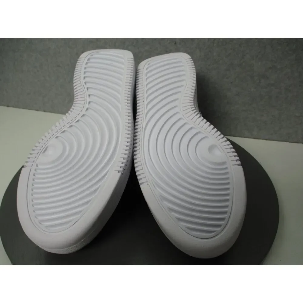 Nike Court Vision Alta Platform Black White Womens Sz 9.5 Casual Shoes
